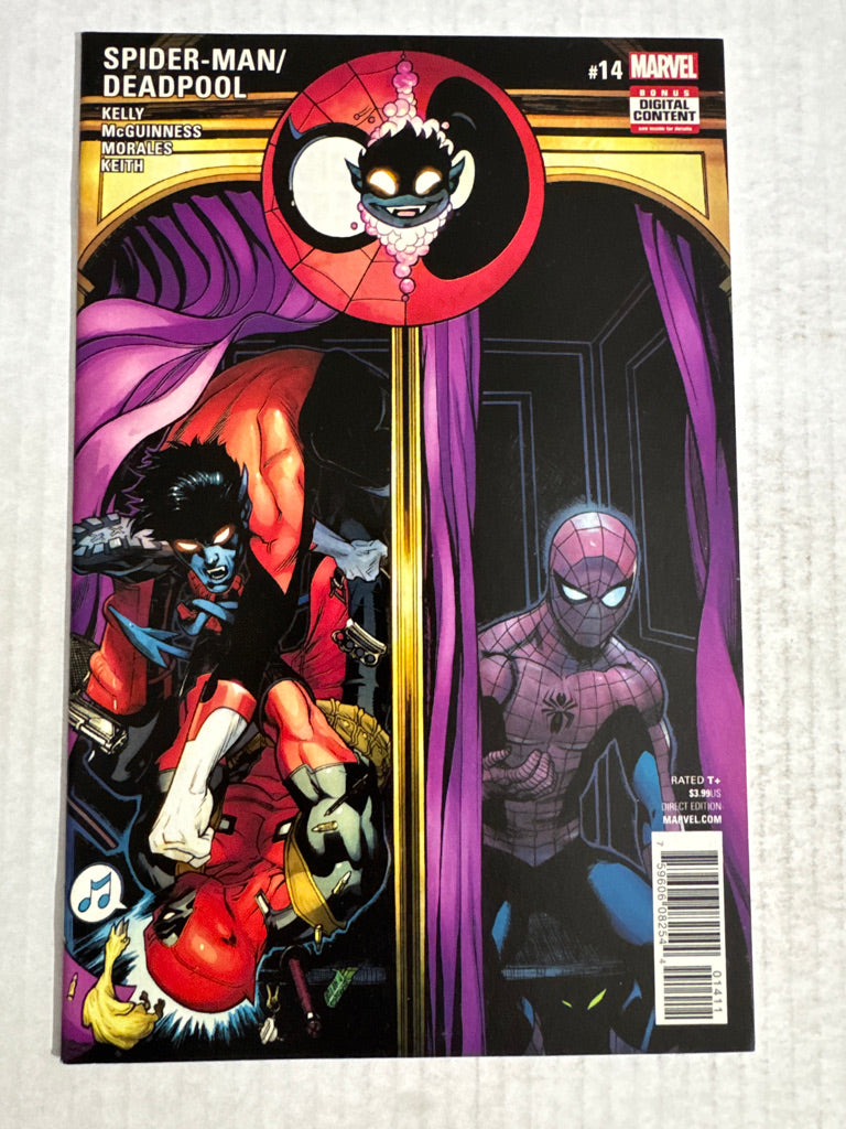 SPIDER-MAN/DEADPOOL #14 NM Ed McGuinness Cover