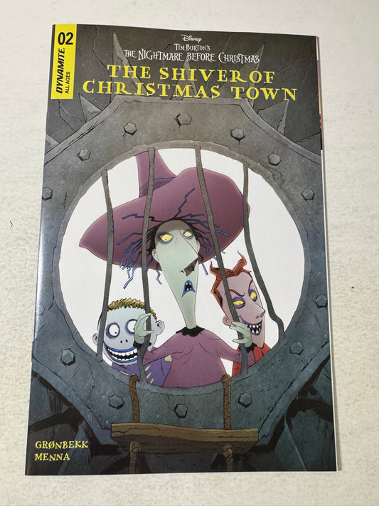 The Nightmare Before Christmas: The Shiver of Christmas Town #2 NM Jae Lee Cover