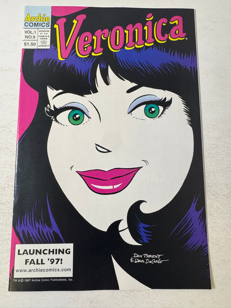 VERONICA #1 Vol 9 NM Dan Parent Cover