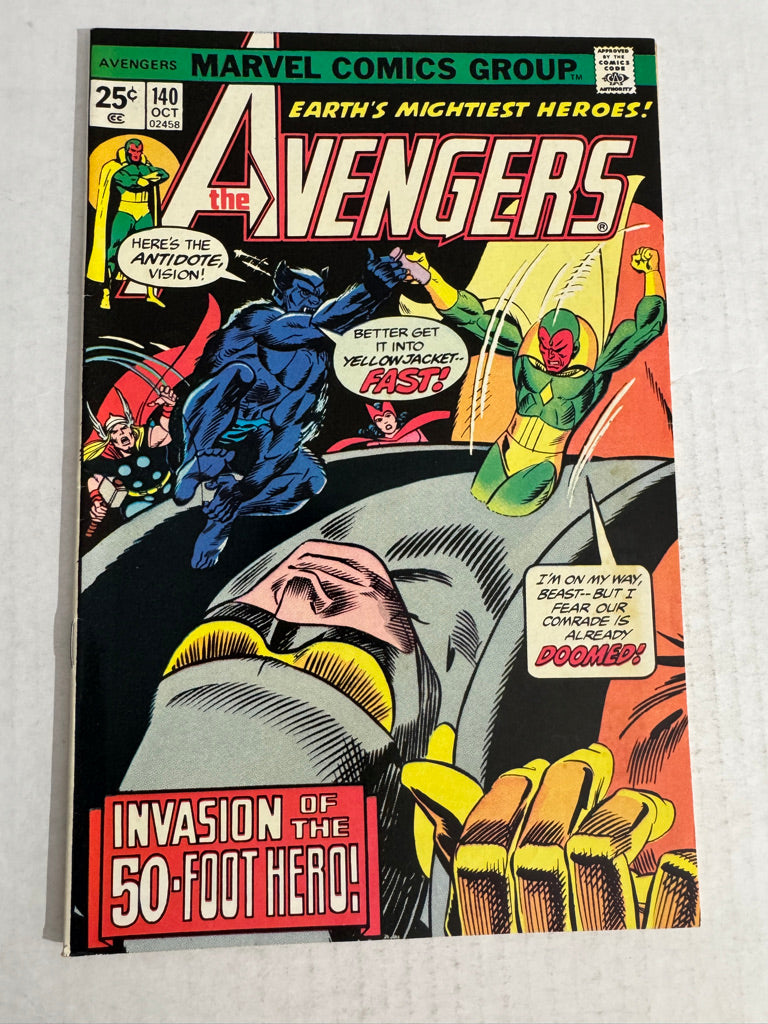 AVENGERS #140 NM-