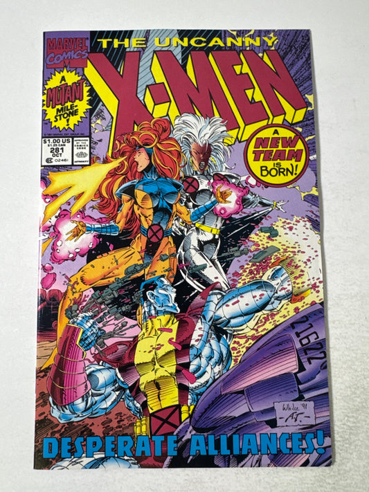 UNCANNY X-MEN #281 NM 2nd Print Variant 1ST APPEARANCE