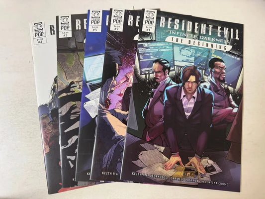 RESIDENT EVIL Infinite Darkness The Beginning #1-5 NM Set