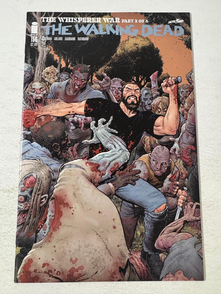 THE WALKING DEAD #158 VF+ Arthur Adams Variant