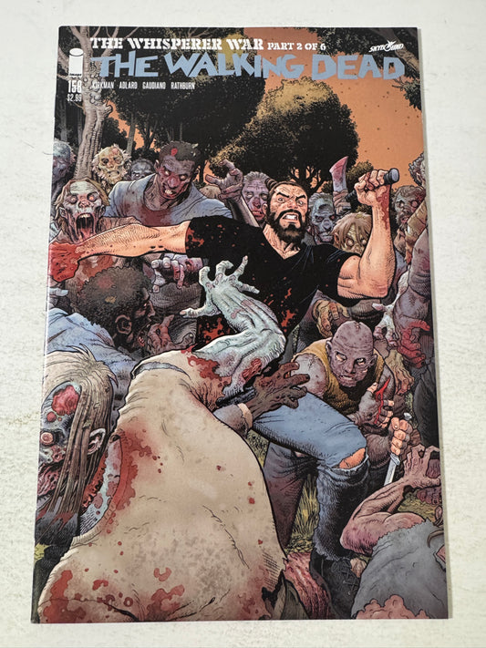 THE WALKING DEAD #158 VF+ Arthur Adams Variant