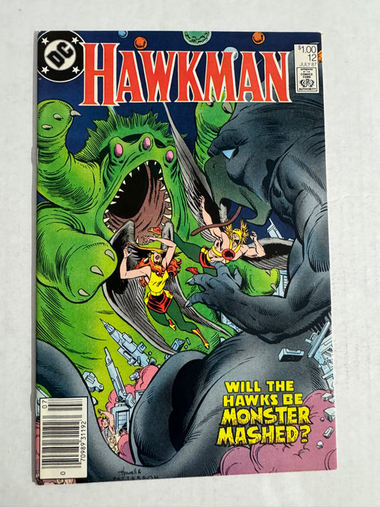 HAWKMAN #12 Vol 2 NM CANADIAN PRICE VARIANT