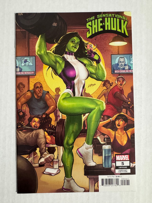 SENSATIONAL SHE-HULK #5 Vol 2 NM Villalobos Variant