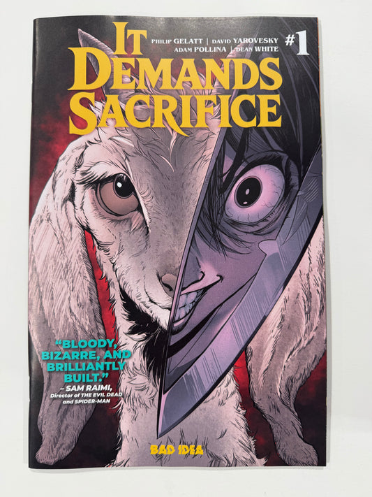 IT DEMANDS SACRIFICE #1 NM