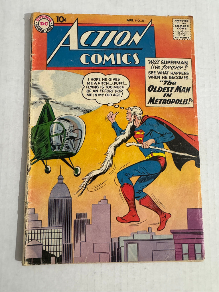 ACTION COMICS #251 FR/GD