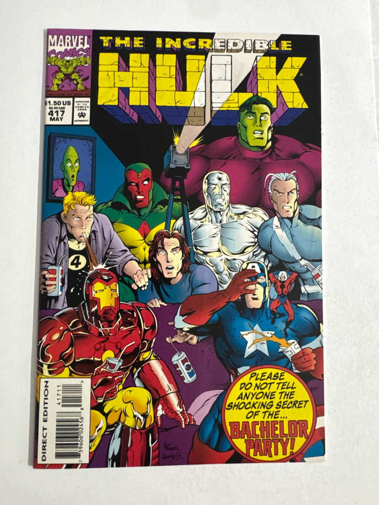 INCREDIBLE HULK #417 Gary Frank Cover