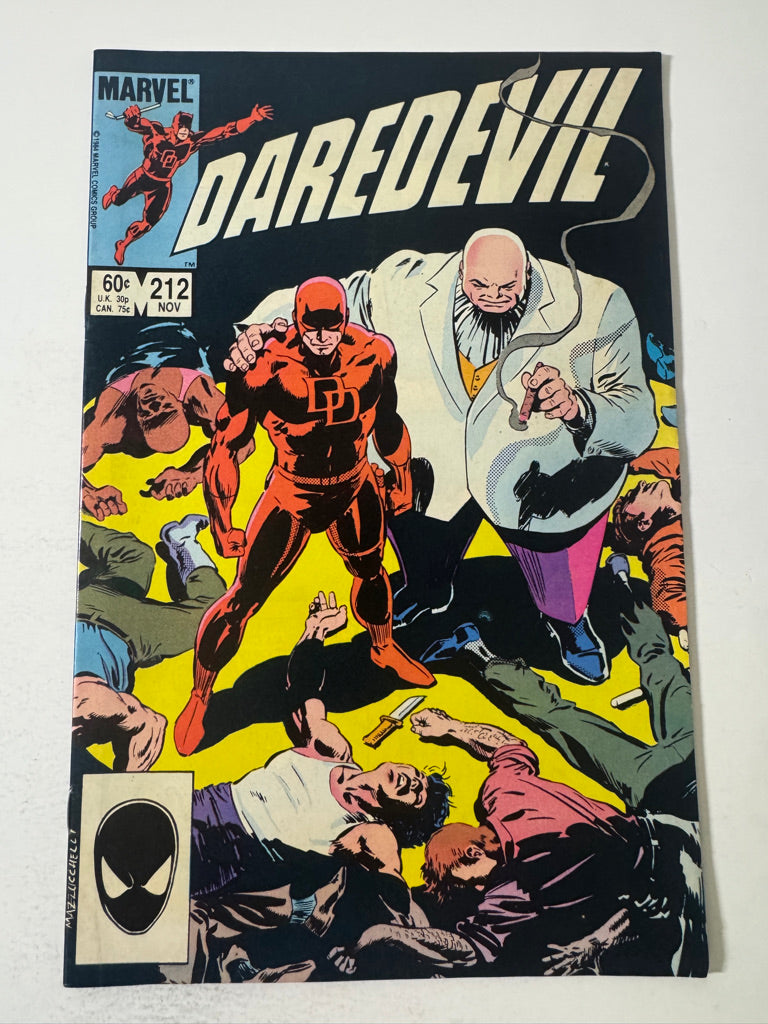 DAREDEVIl #212 VF+