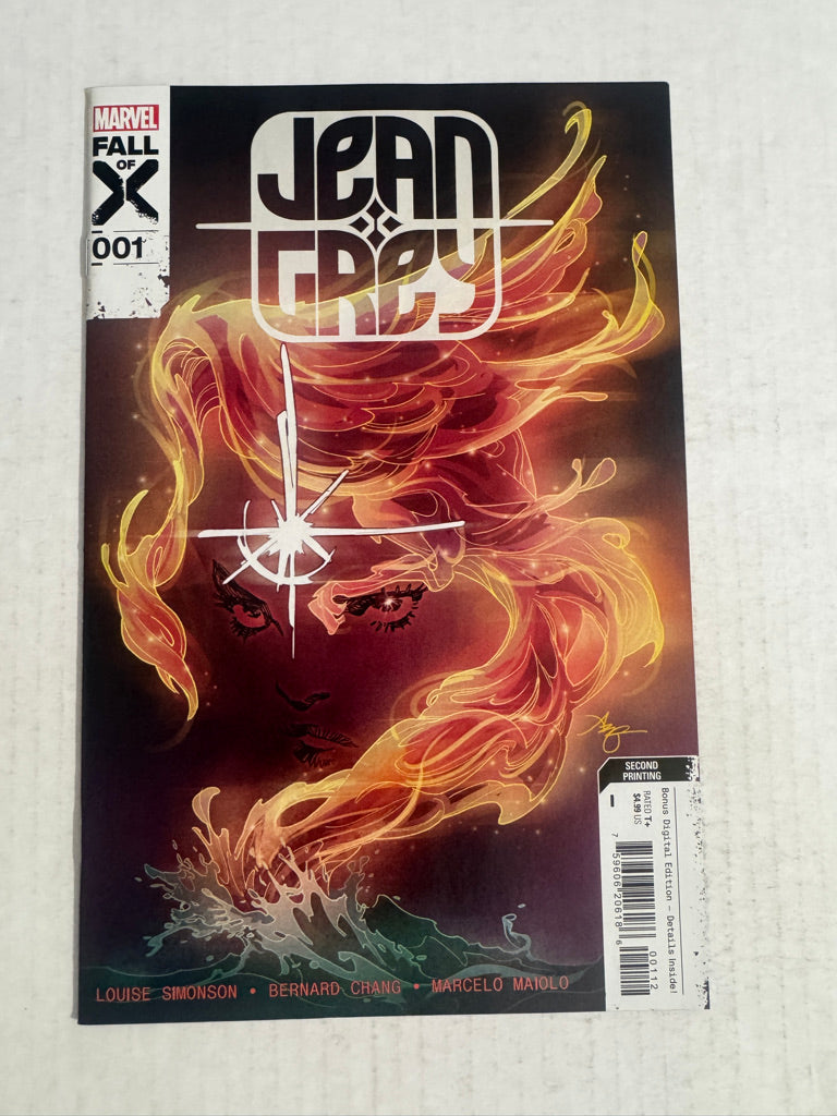 JEAN GREY #1 Vol 2 NM 2nd Print Amy Reeder Variant