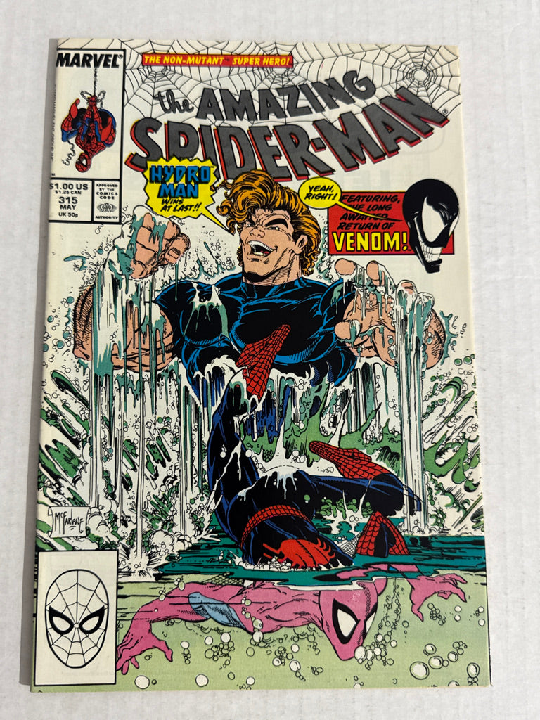 AMAZING SPIDER-MAN #315 NM Todd McFarlane Cover