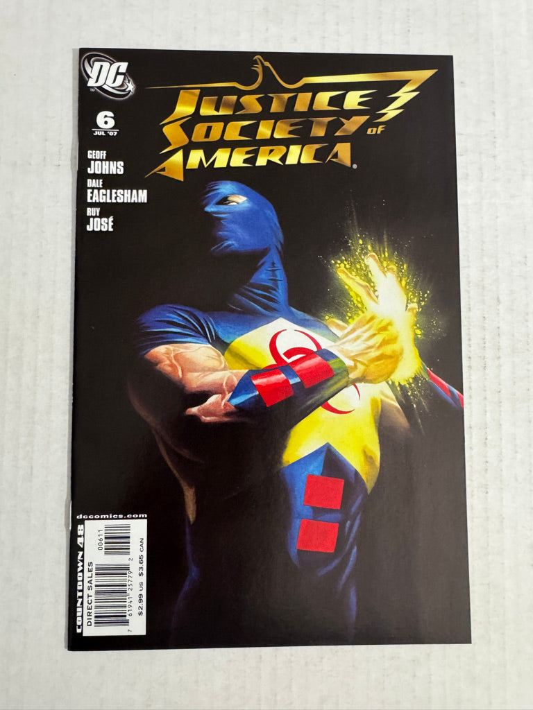 JUSTICE SOCIETY OF AMERICA #6 Vol 3  Alex Ross Cover
