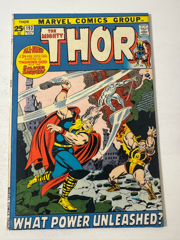 THE MIGHTY THOR #193 VF-