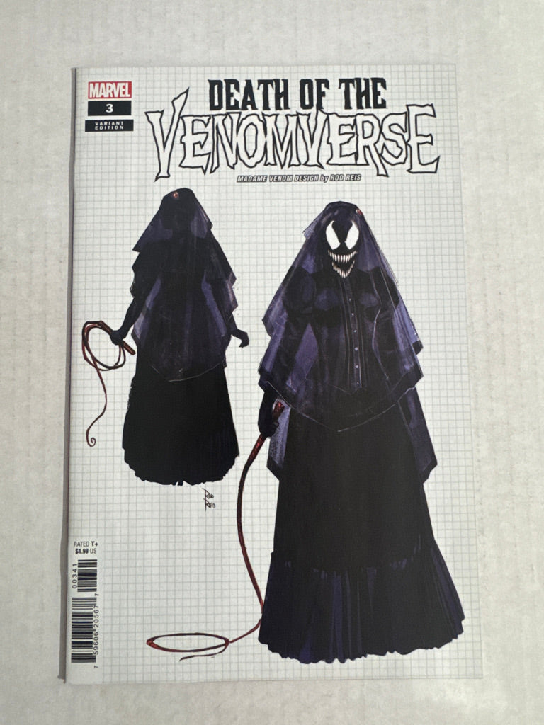 DEATH OF VENOMVERSE #3 NM Rod Reis Design Variant