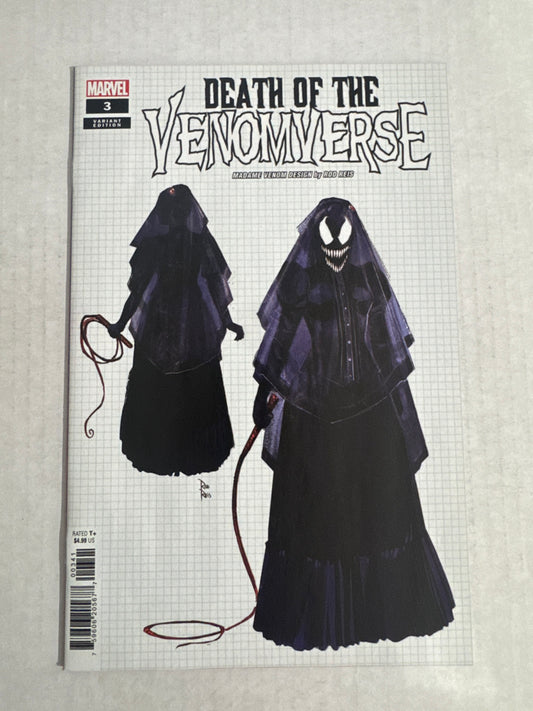 DEATH OF VENOMVERSE #3 NM Rod Reis Design Variant