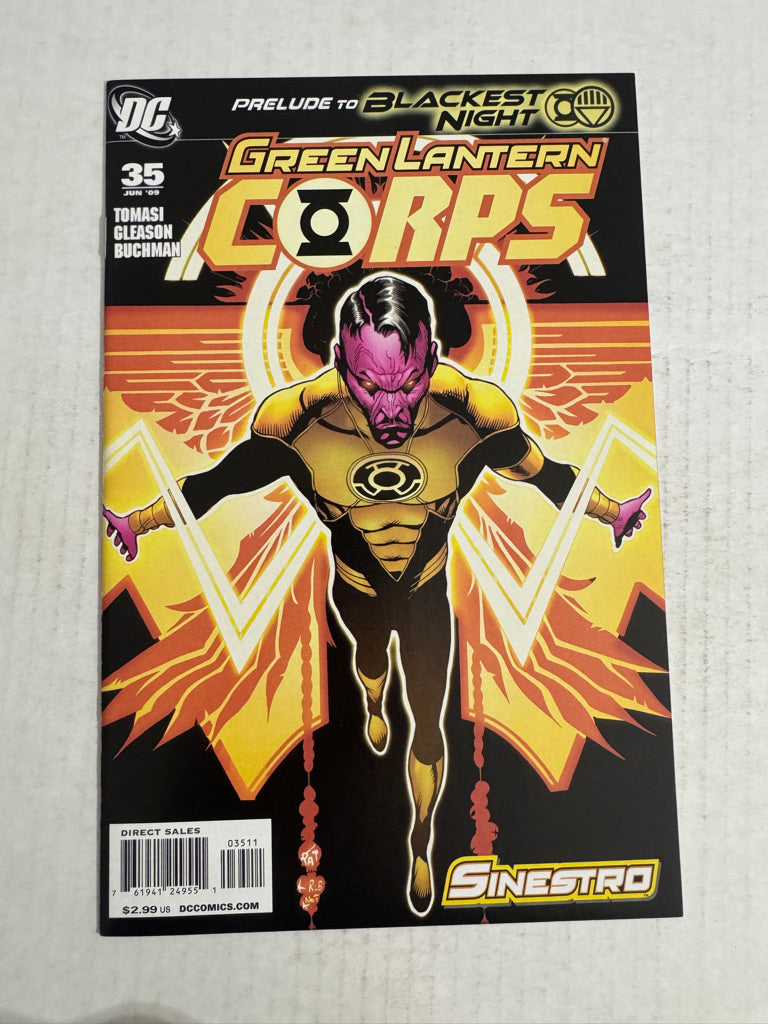 GREEN LANTERN CORPS #35 Vol 2 NM Patrick Gleason Cover