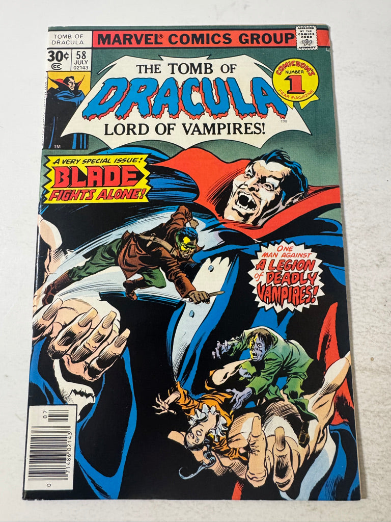 THE TOMB OF DRACULA #58 FN