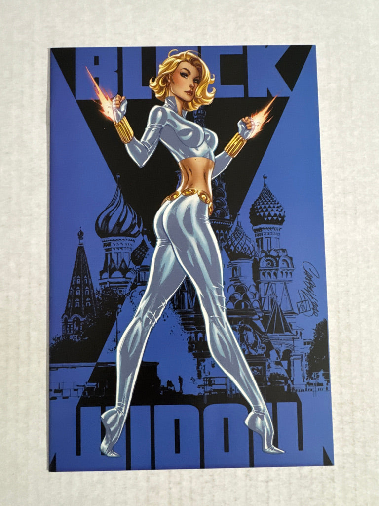 BLACK WIDOW #1 Vol 8 NM 1:500 Virgin J Scott Campbell Variant