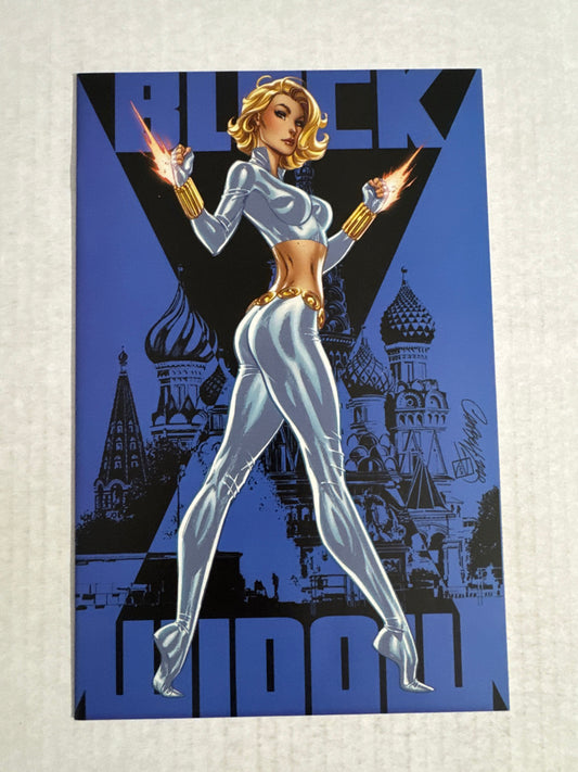 BLACK WIDOW #1 Vol 8 NM 1:500 Virgin J Scott Campbell Variant