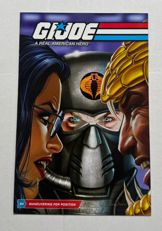 GI JOE A Real American Hero #64 NM- Hasbro Promo Greg Horn Cover