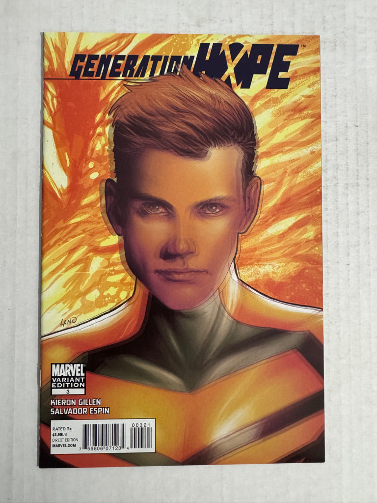 GENERATION HOPE #3 NM- 1:20 Greg Land Variant