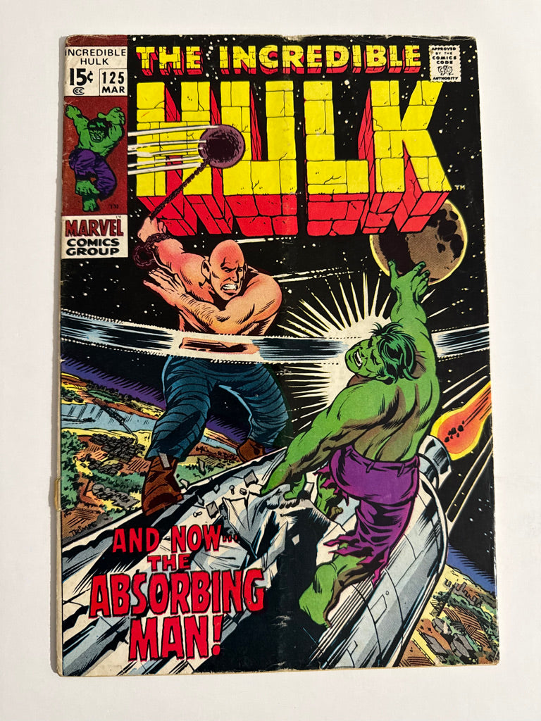 INCREDIBLE HULK #125 VG