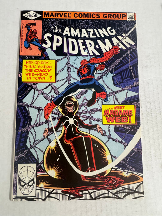 AMAZING SPIDER-MAN #210 NM- 1ST APPEARANCE