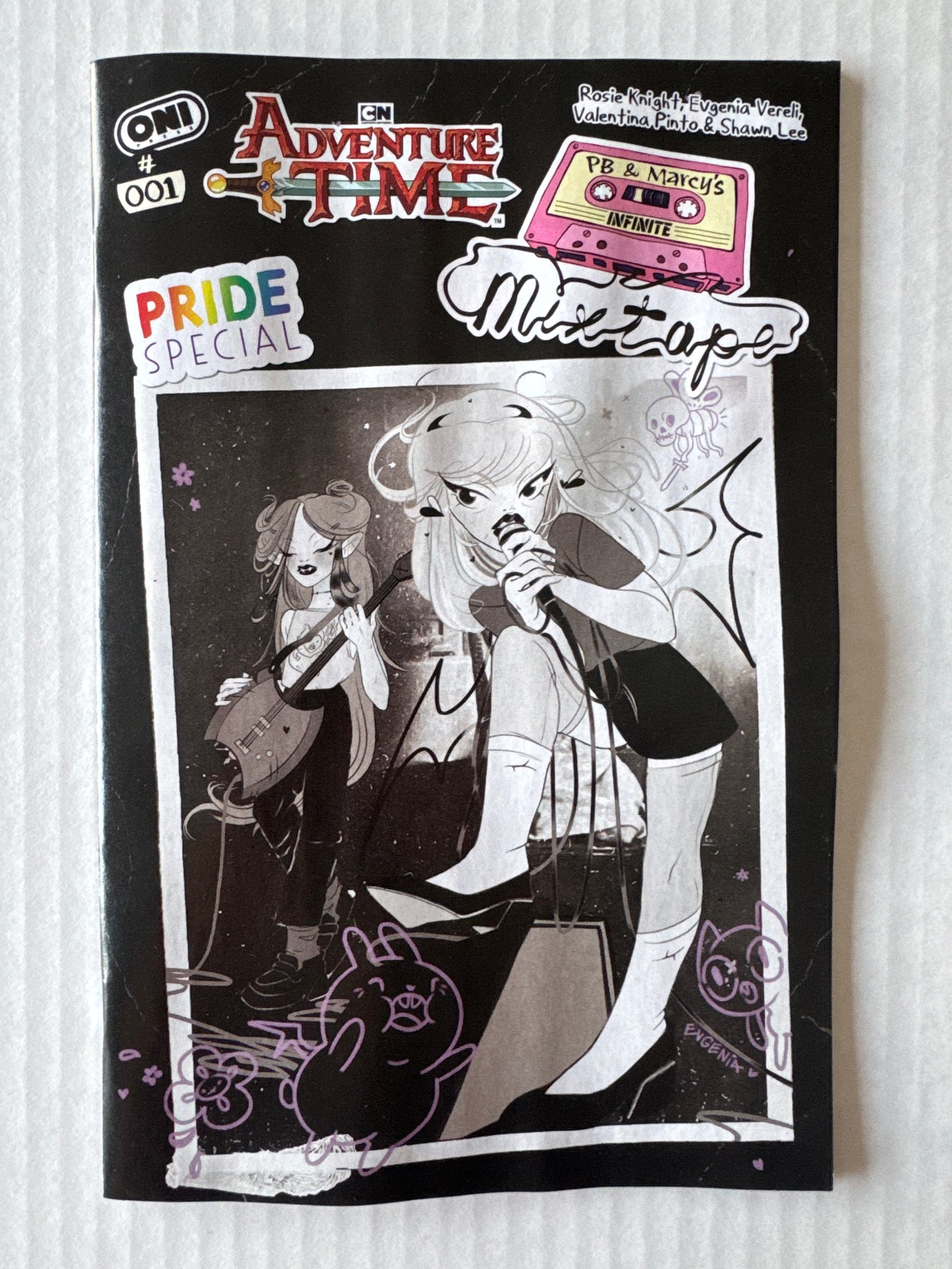 ADVENTURE TIME PRIDE SPECIAL PB & Marcy's Mixtape #1 NM