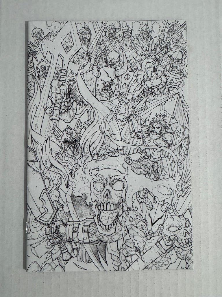 RUNESCAPE Untold Tales of The God Wars #1 Alan Quah Virgin Sketch Variant