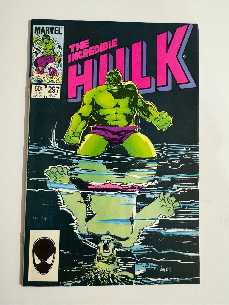 INCREDIBLE HULK #297 NM Bill Sienkiewicz Cover