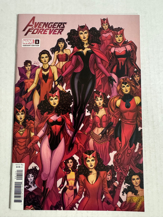 AVENGERS FOREVER #1 Vol 2 NM Dauterman Scarlet Witch Variant