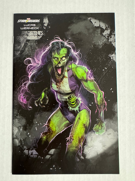 SENSATIONAL SHE-HULK #1 Vol 2 NM Werneck Zombie Variant