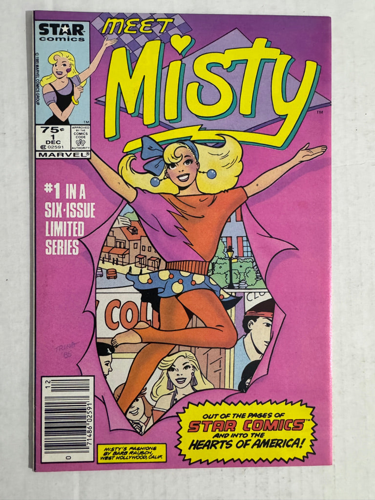 MEET MISTY #1 NM CANADIAN PRICE VARIANT
