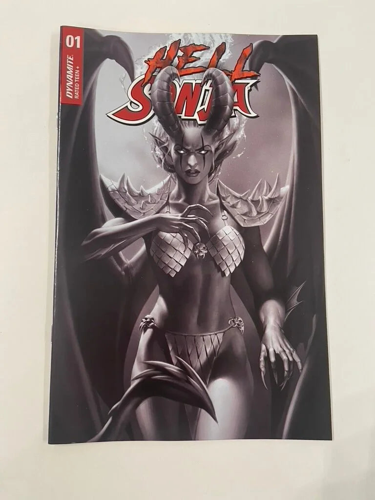 HELL SONJA #1 NM 1:20 B/W Yoon Variant