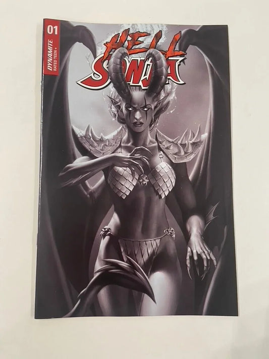 HELL SONJA #1 NM 1:20 B/W Yoon Variant