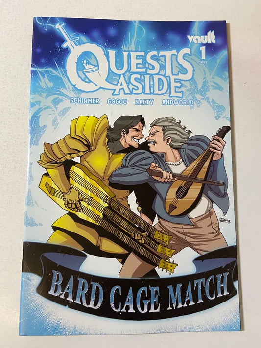 QUESTS ASIDE #1 NM 1:50 Colin Howell Variant