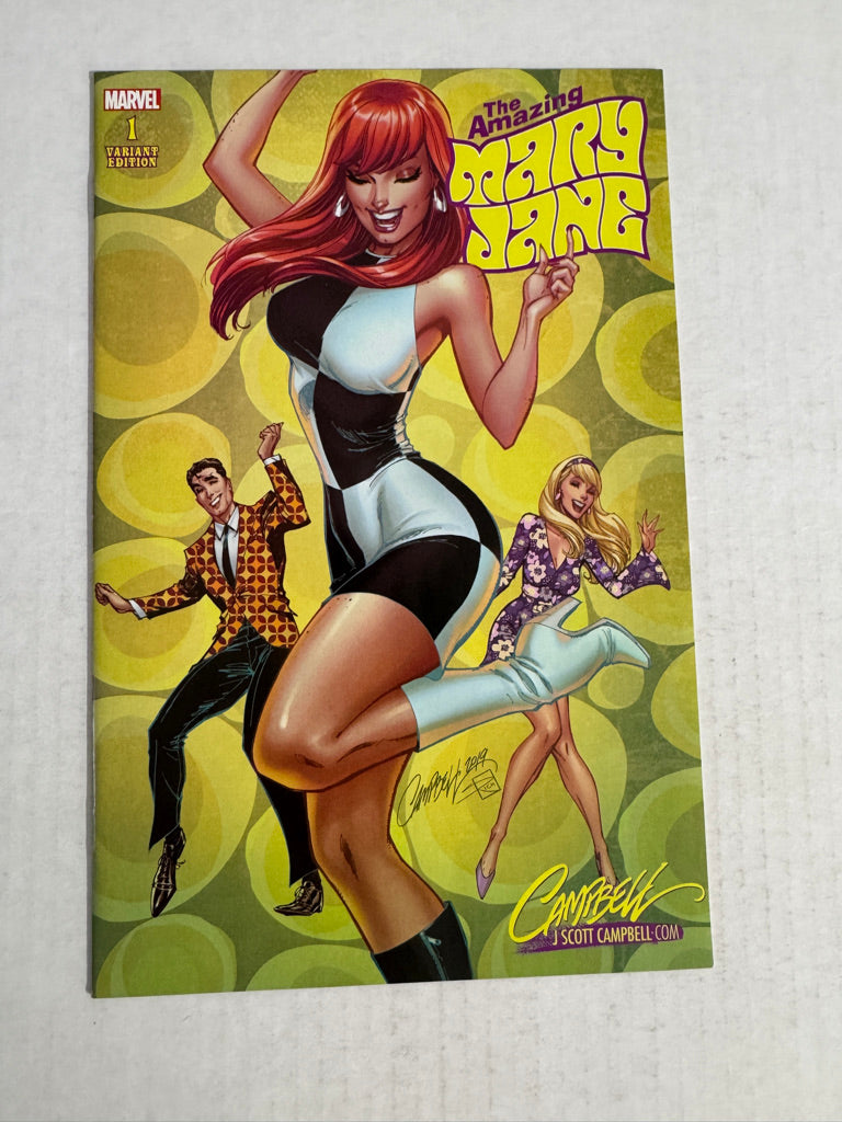THE AMAZING MARY JANE #1 NM J Scott Campbell E Variant