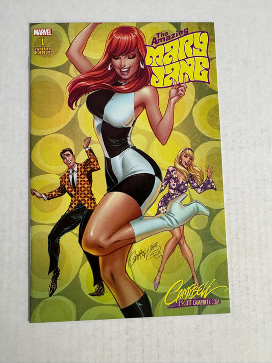 THE AMAZING MARY JANE #1 NM J Scott Campbell E Variant