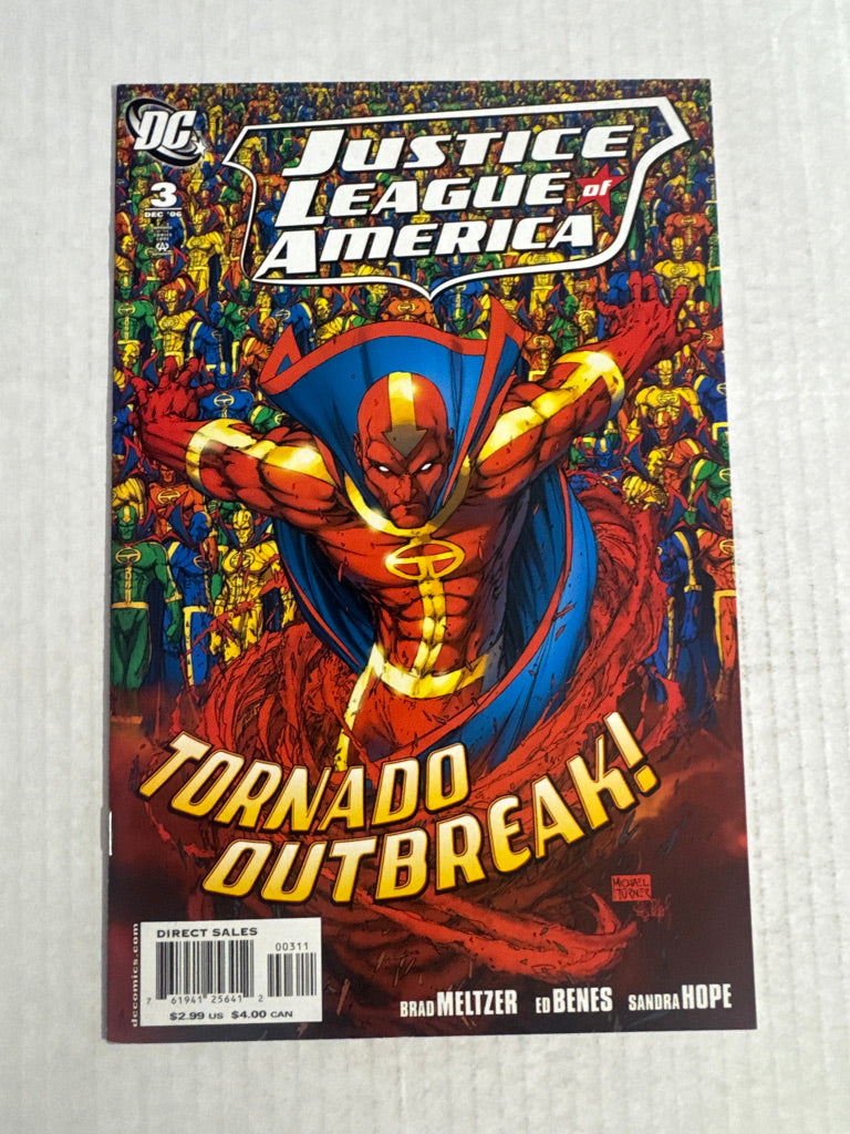 JUSTICE LEAGUE OF AMERICA #3 Vol 2 NM Michael Turner Cover