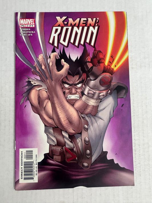X-MEN RONIN #2 VF+