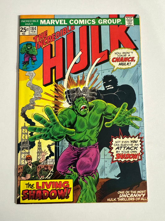 INCREDIBLE HULK #184 VF+