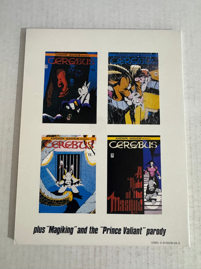 SWORDS OF CEREBUS Vol 4 2nd Print NM  SIGNED by Dave Sim