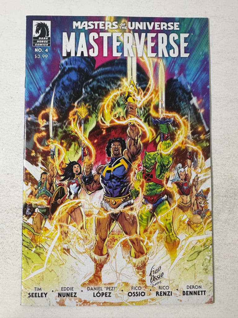 MASTERS OF THE UNIVERSE Masterverse #4 NM C Variant