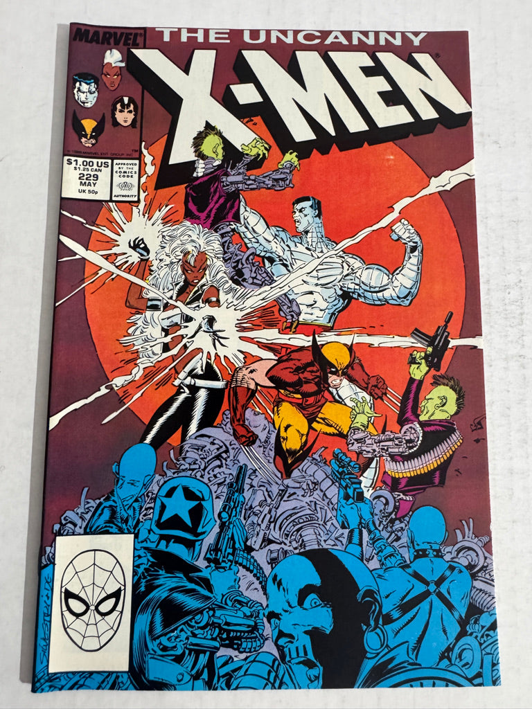 UNCANNY X-MEN #229 NM Marc Silvestri Cover