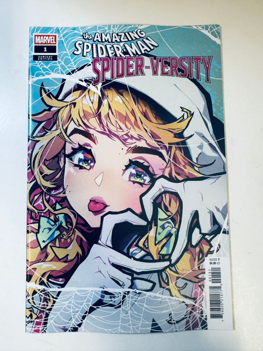 AMAZING SPIDER-MAN: SPIDER-VERSITY #1 NM Rose Besch Variant