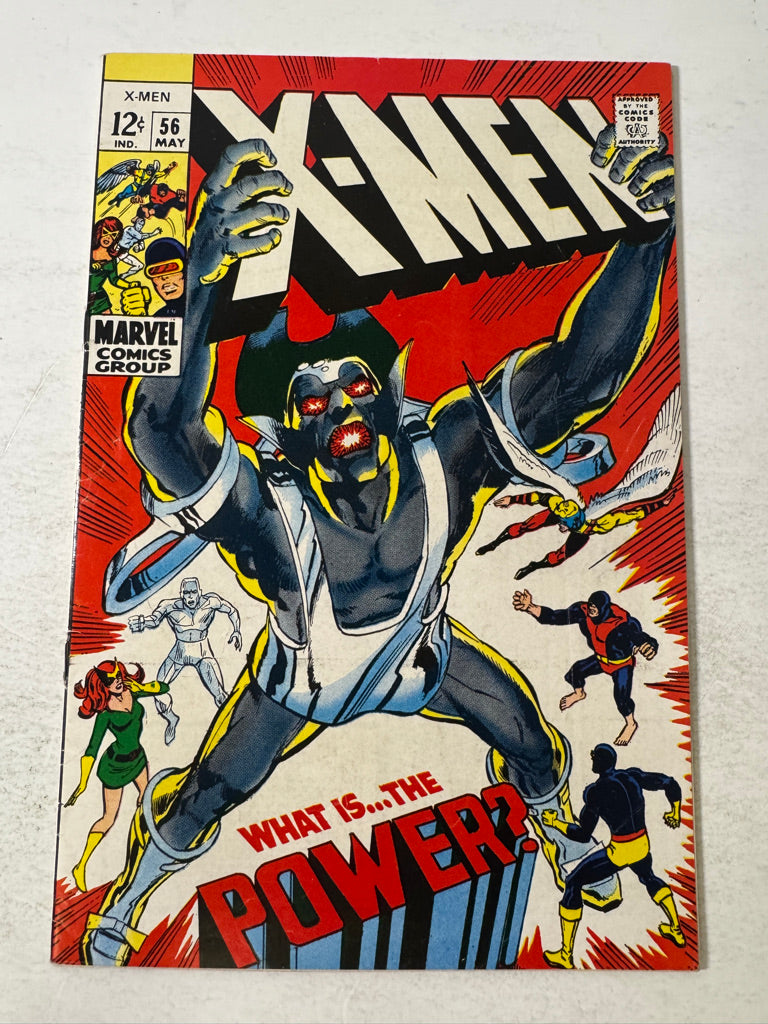 X-MEN #56 FN+ Neal Adams Cover