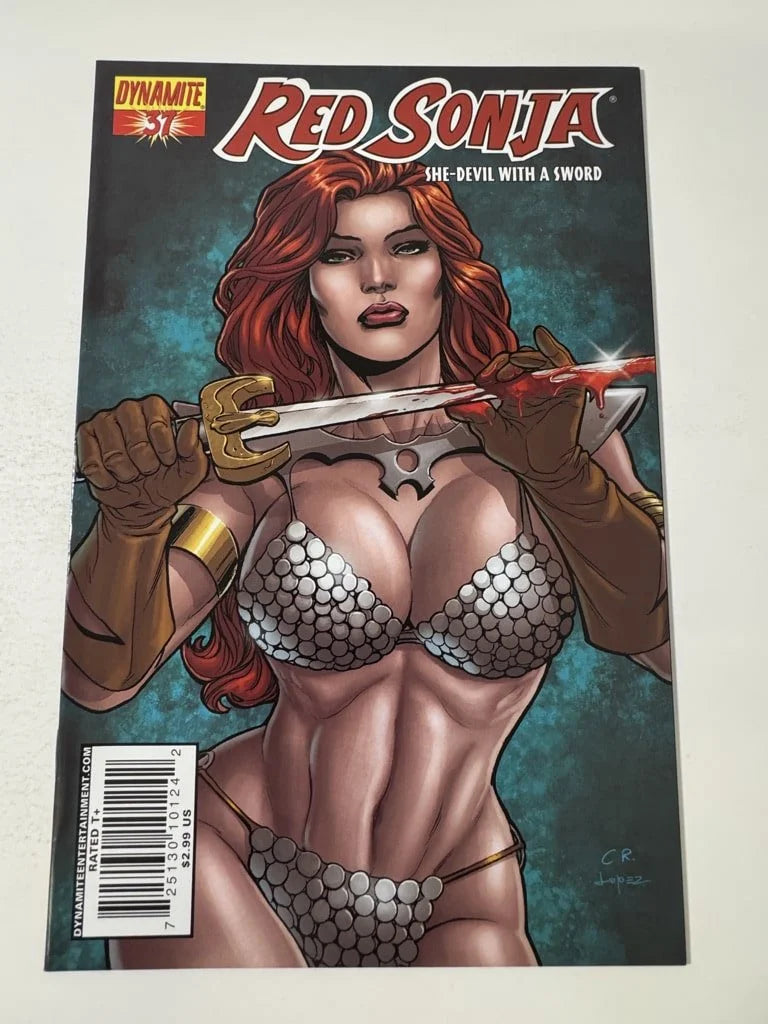 RED SONJA #37 NM Carlos Rafael C Variant  (Dynamite)