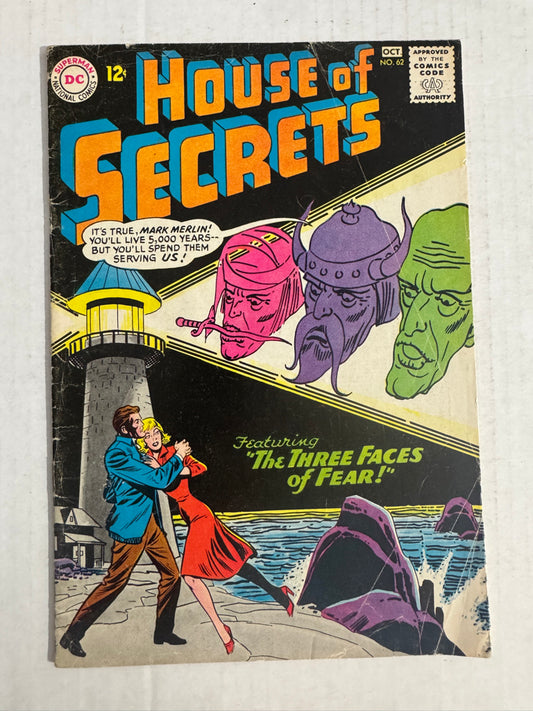 HOUSE OF SECRETS #62 VG-