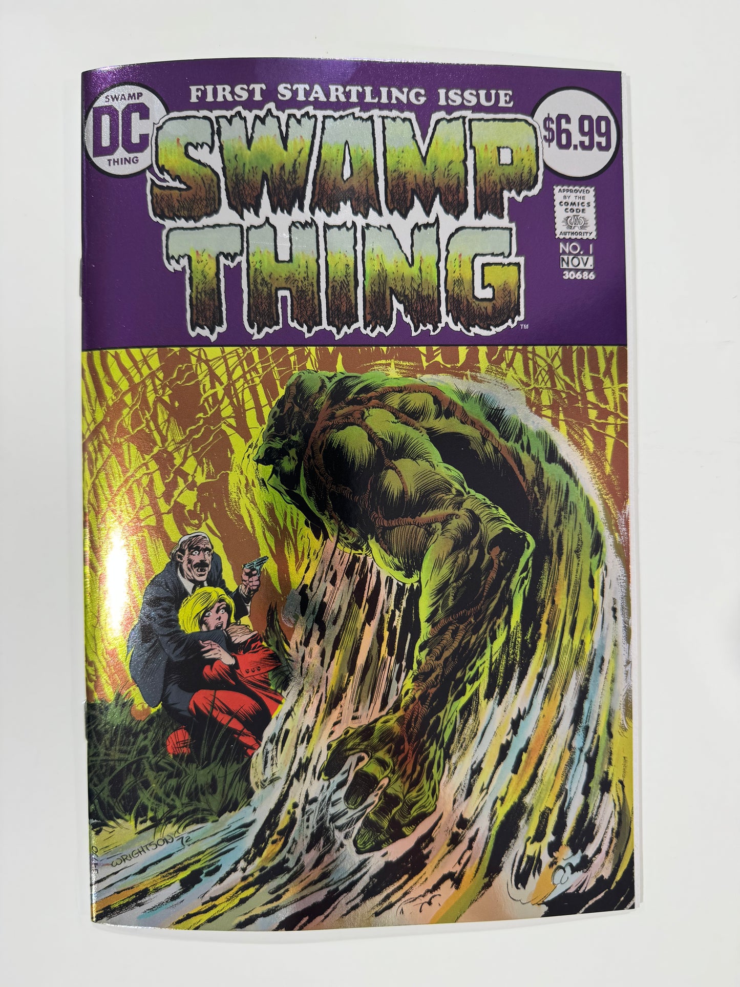 SWAMP THING #1 2026 FACSIMILE EDITION NM Foil Variant